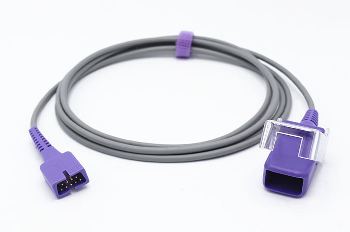 Nellcor DEC-8/EC-8 /DEC-4/EC-4 Compatible SPO2 Adapter Cable SP0219